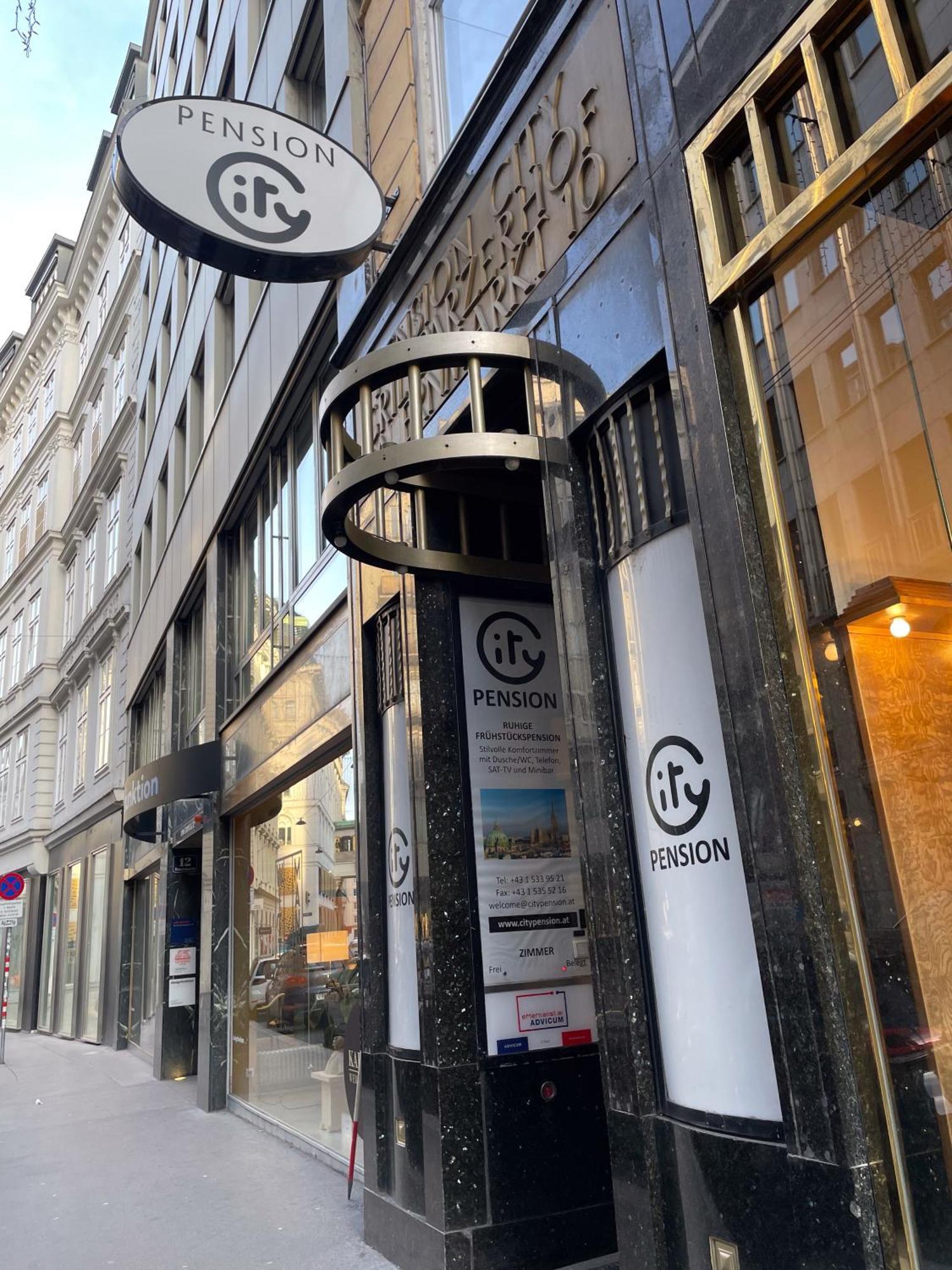 City Pension Stephansplatz I Self Check In Wien Ngoại thất bức ảnh